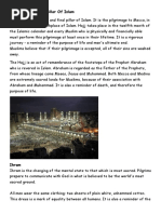 Hajj Reading Worksheet