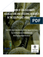 Aquaculture and Stocking Research