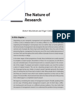 Chapter 1 the Nature of Research