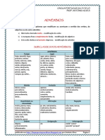 Advérbios e Locuções Adverbiais - Subclasses (II) (Blog8 10-11)