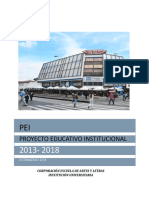 Proyecto Educativo Institucional: Actualizado 2015