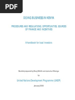 Download Doing Business in Kenya by agroking SN37469488 doc pdf