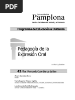 Pedagogia de La Expresion Oral