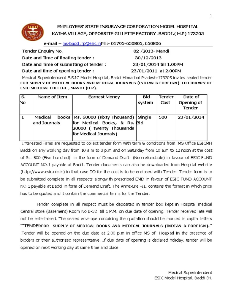 Tender for Medical Books Supply | PDF | Guarantee | Pathology