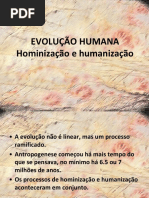 Apresentacao Evolucao Humana