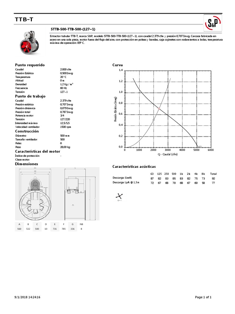 5TTB 500 TTB 500 (127 - 1) 2457 | PDF | Ingeniería mecánica | Science