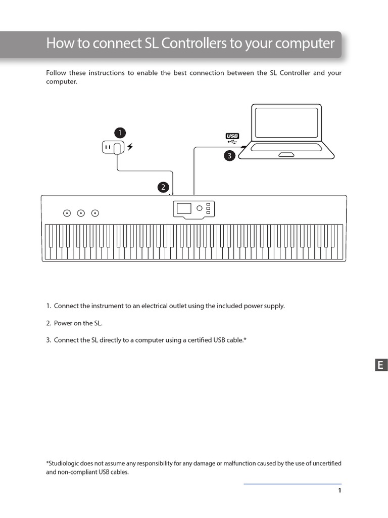 Connect SL Controller to PC/Mac | PDF | Computing | Office Equipment