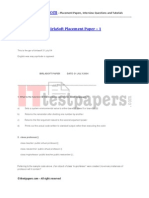Birlasoft Placement Paper