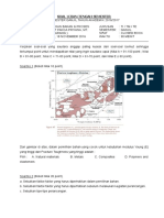 SOAL UTS PEMILIHAN BAHAN DAN PROSES (18 November 2016)