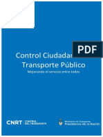 Control Ciudadano Del Transporte