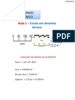 Escala em Desenho Técnico