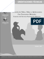 2007 Atencion de NNA Con Trastornos Mentales_Usuarios Del SENAME