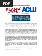 Attachment A - Letter To Nevada Commission On Judicial Discipline