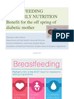 Bf and Early Nutrition Mother Dm