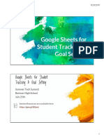 PD Presentation - Google Sheets