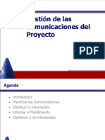 Gestión de Las Comunicaciones Del Proyecto