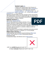 Weaker Than Classical Logic: Tautologies Law of Excluded Middle Peirce's Law Double Negation Elimination Double Negation