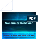 Consumer Behavior: Hussain A. Al Awami, B.Sc. Pharm., M.SC., MBA