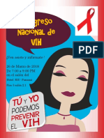 Congreso Nacional de VIH: Ven Asiste y Infórmate ! 26 de Marzo de 2018 de 7:00 A 9:00 PM en El Salón Del