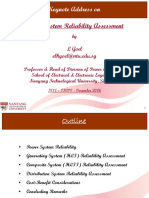 Power System Reliability Assessment: Keynote Address On