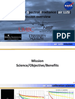 Borne Nar Pectral Rradiance (-) Mission Overview