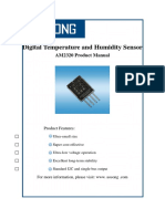 Digital Temperature and Humidity Sensor: AM2320 Product Manual