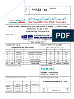 Qatar Power Transmission System Expansion Phase 12 Substations Common Settings