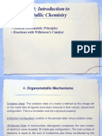 Organometallic Chemistry