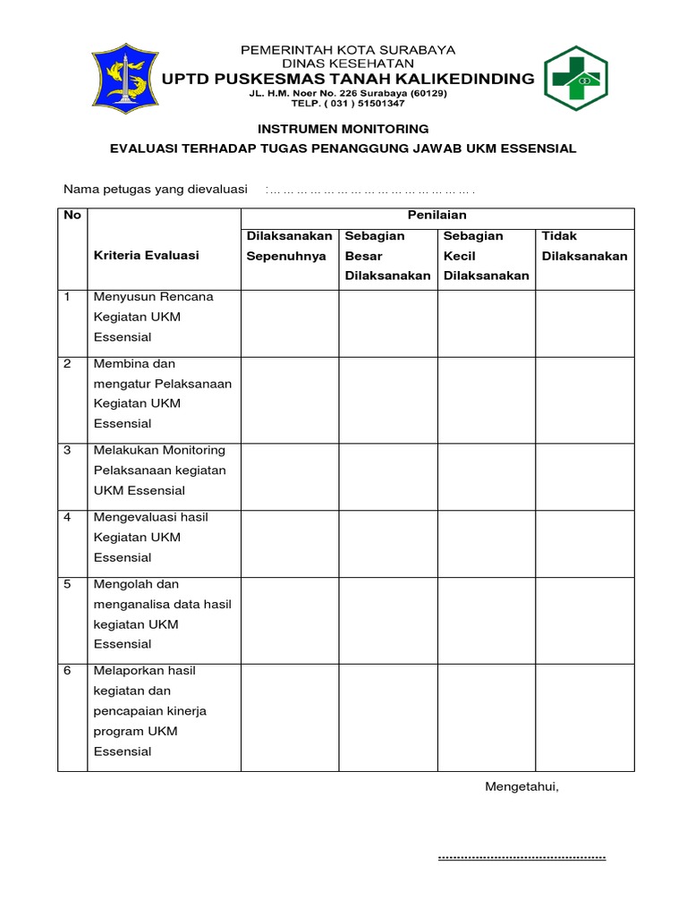 Contoh Laporan Monitoring Dan Evaluasi Kegiatan Pertanian