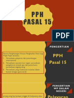 PPH Pasal 15