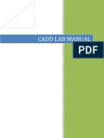 Cad Lab Manual