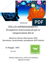 Stili Di Apprendimento - Bocciolesi - AIF