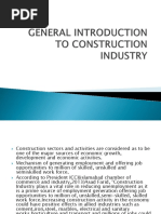 General Introduction to Construction Industry