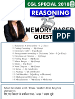 Memory Based Question 05-03-18