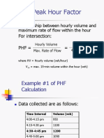 Peak Hour Factor (TRAFFIC ENGINEERING BFC 32302)