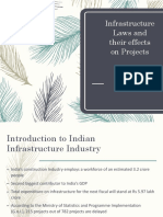 Infrastructure Laws and Their Effects On Projects