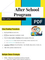 Ela After School Program