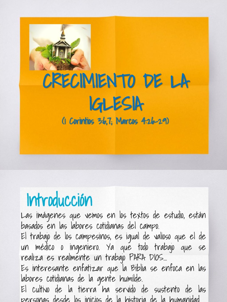 Crecimiento de La Iglesia | PDF | Iglesia cristiana | Pablo el apóstol