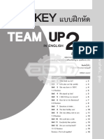 เฉลย แบบฝึกหัด Team Up ม.2 PDF