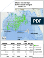 Gulf of Mexico Region Lease Map