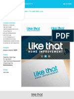 LIKE THAT - Brand Identity