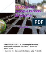 Dimensionamento de estrutura de drenagem urbana em Teresina