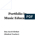 Portfolio in Music Education: Dan Jacob Elefant (Student Teacher)