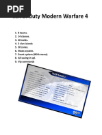 Call of duty Modern Warfare 4 all.docx