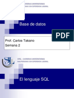 Bd 04a El Lenguaje SQL Parte 1