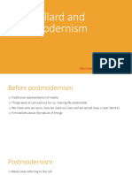 Baudrillard and Postmodernism