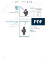 Econ Wing Pumps Semi-Rotary Double Acting Fig. 950: Capacities