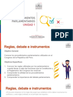 Modulo II - Curso 2 - Unidad 1 - Procedimientos Parlamentarios