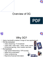 Overview of 3G Technologies and Standards