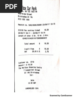 Car Park Payment